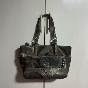 coach Patchwork Leather Tote Bag